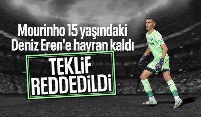 Jose Mourinho hayran kaldı: Fenerbahçe’den Deniz Eren Dönmezer’e teklif