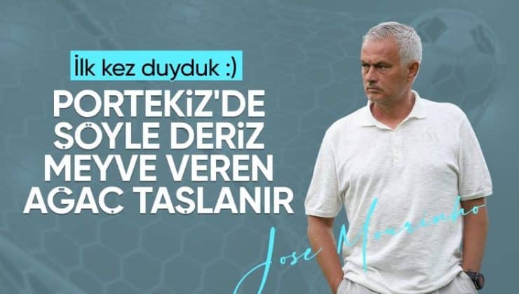 Jose Mourinho’dan gazetecilere gönderme: Beni eleştirirseniz ünlü olursunuz