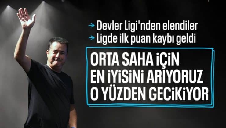 Acun Ilıcalı, orta saha transferini geciktirme nedenini anlattı