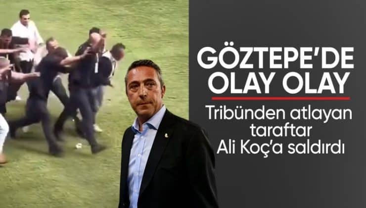 Ali Koç’a yapılan saldırının anları!