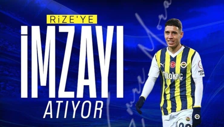 Emre Mor, Rizespor’a imzayı atıyor