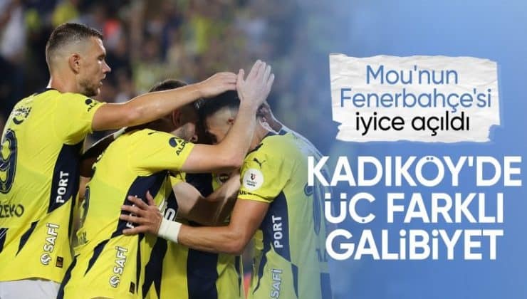 Fenerbahçe 3 – 0 Alanyaspor Maç Özeti