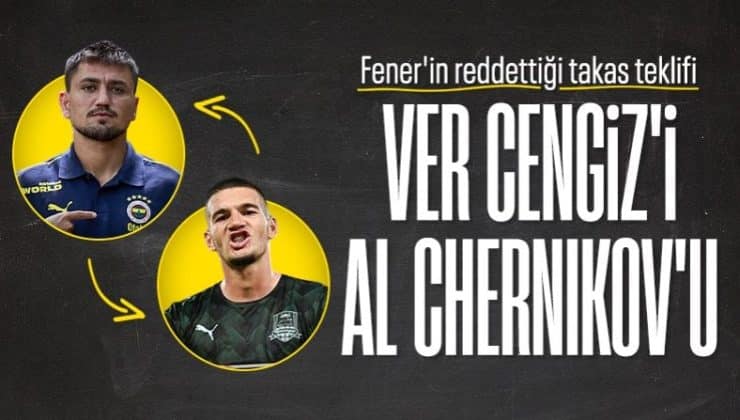 Cengiz Ünder için sürpriz takas teklifi