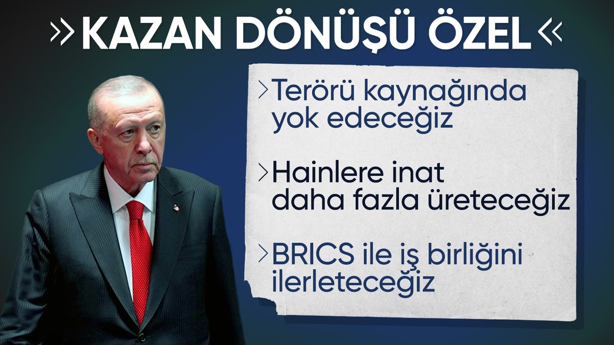 Cumhurbaşkanı Erdoğan: Terörle mücadelemiz sürecek
