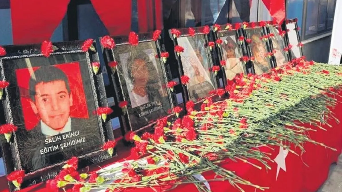 Şehitler unutulmadı