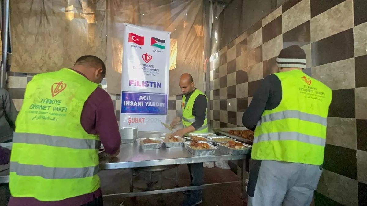 TDV Gazze’ye 200 Bin İnsana Yardım Ulaştırdı
