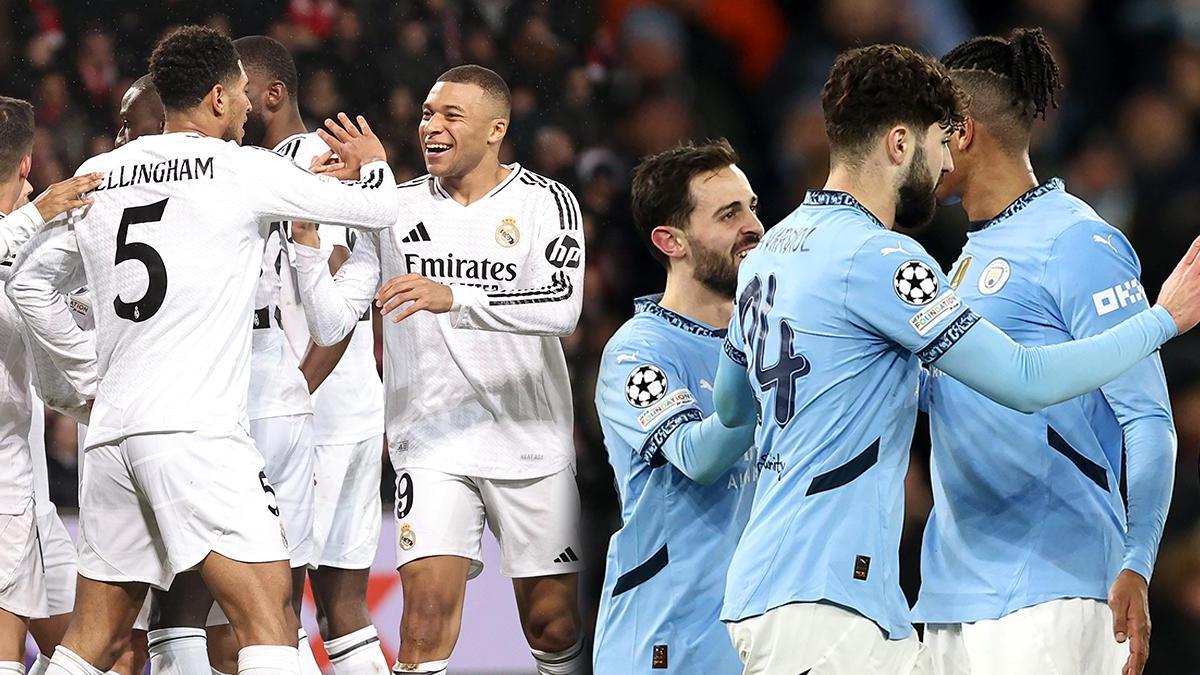 UEFA Şampiyonlar Ligi’nde dev maç! Real Madrid, Manchester City’e karşı…
