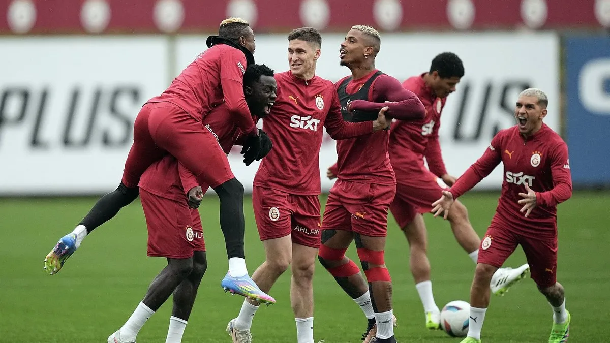 Galatasaray’da keyifler yerinde! Samsunspor için toplandılar…