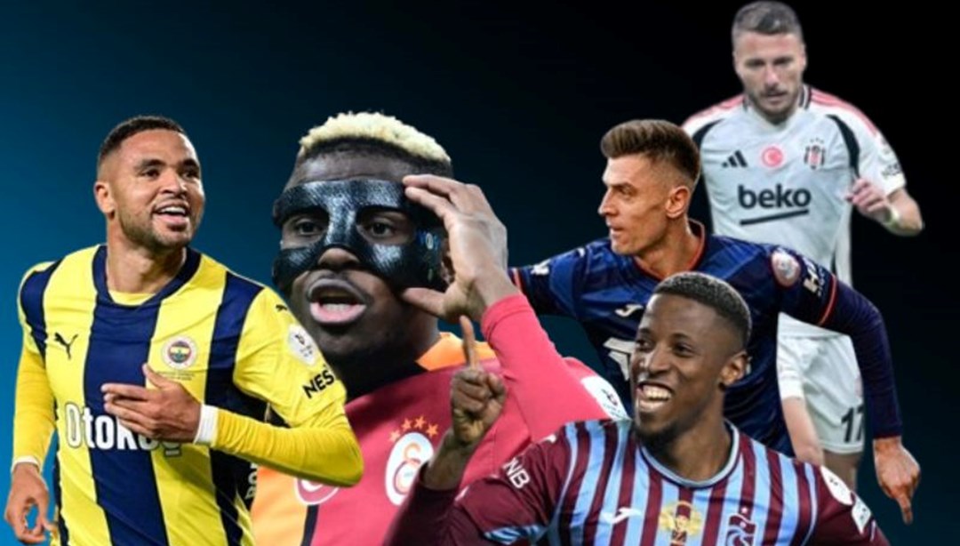 SÃ¼per Lig’de gol krallÄ±ÄÄ± yarÄ±ÅÄ±: Osimhen farkÄ± aÃ§Ä±yor